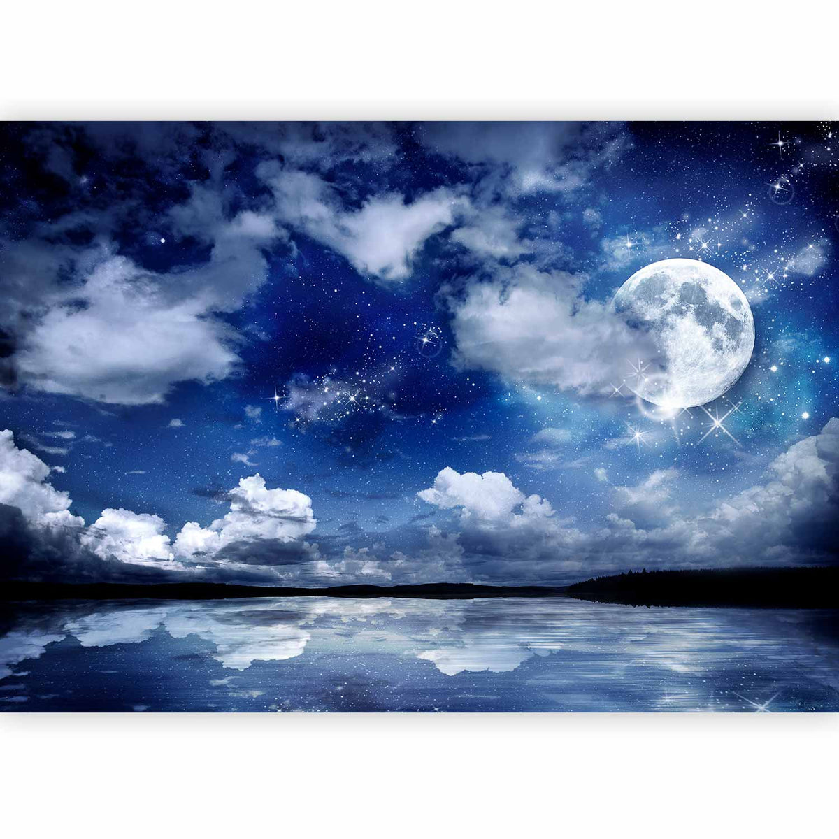 Fotobehang Magic night