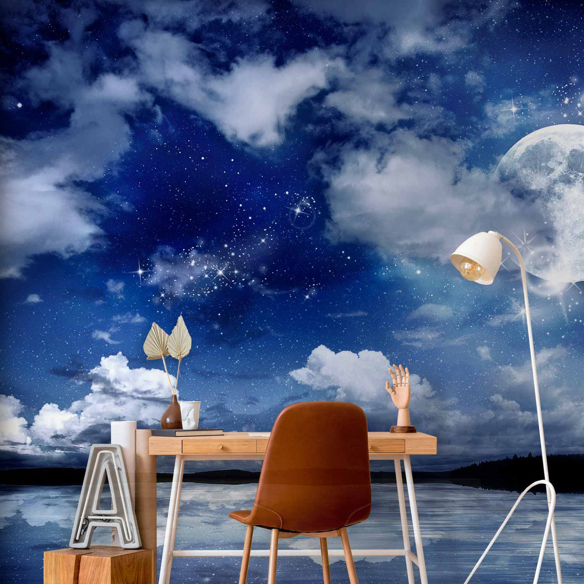 Fotobehang Magic night