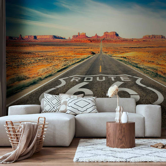 Fotobehang Route 66