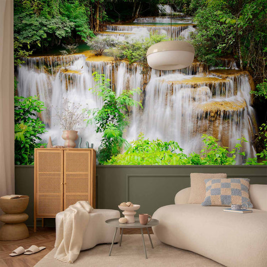 Fotobehang Thai waterfall