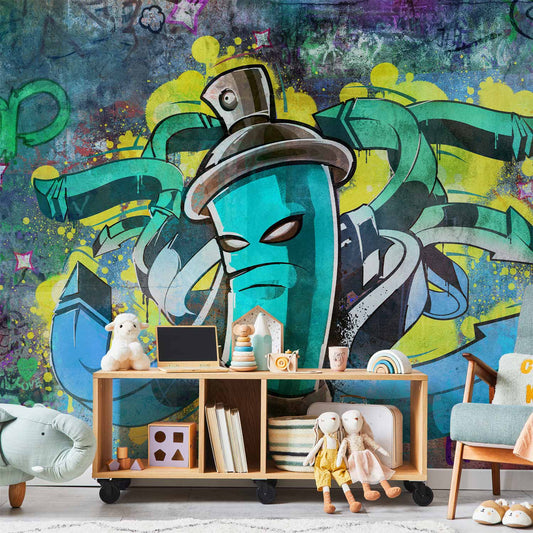 Fotobehang Graffiti maker