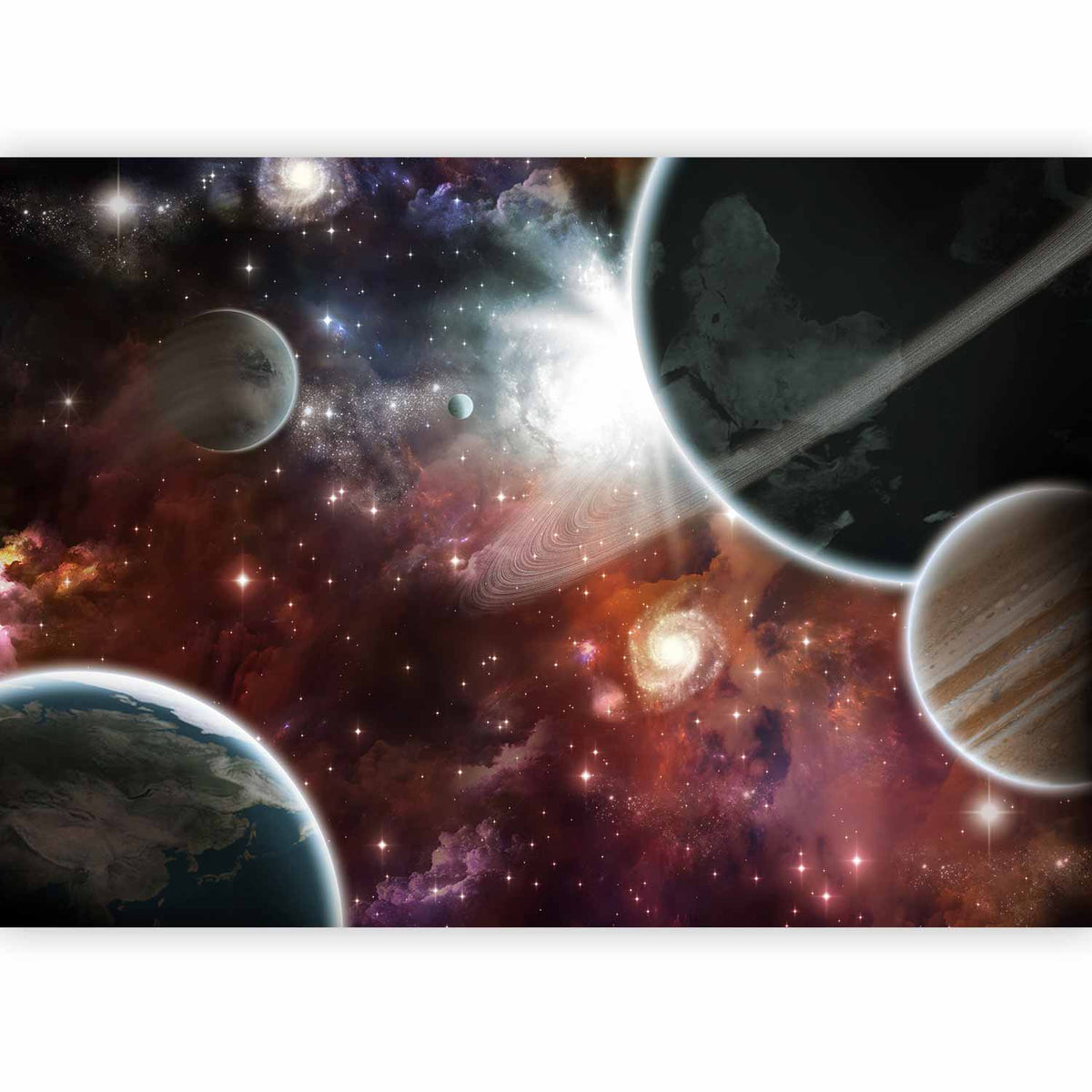 Fotobehang Walk in Space