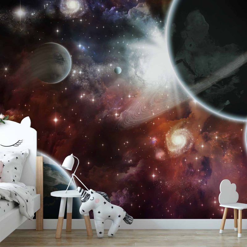 Fotobehang Walk in Space