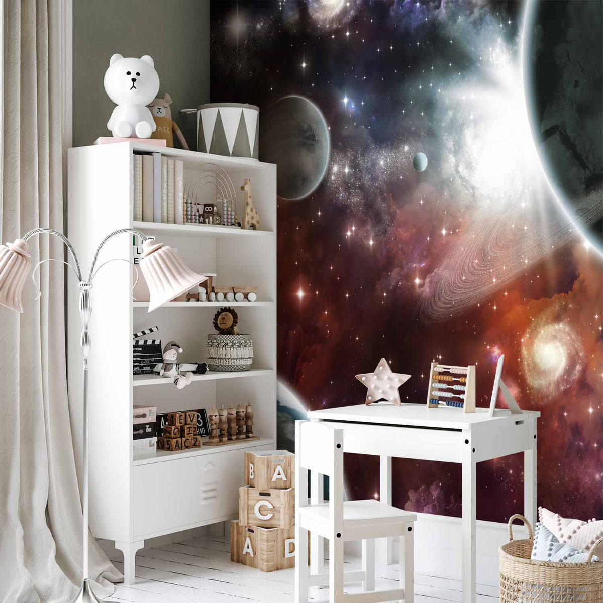 Fotobehang Walk in Space