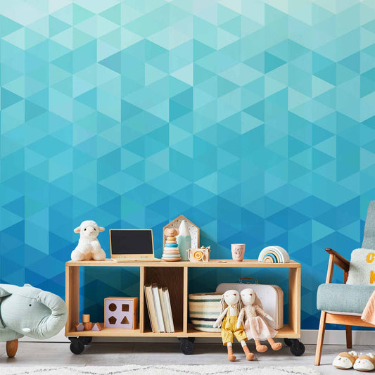 Fotobehang Azure pixel