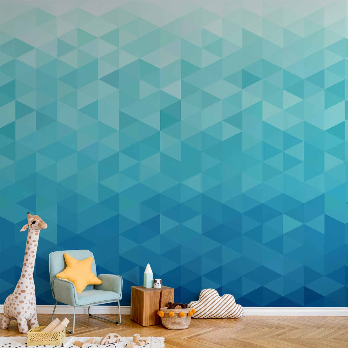 Fotobehang Azure pixel