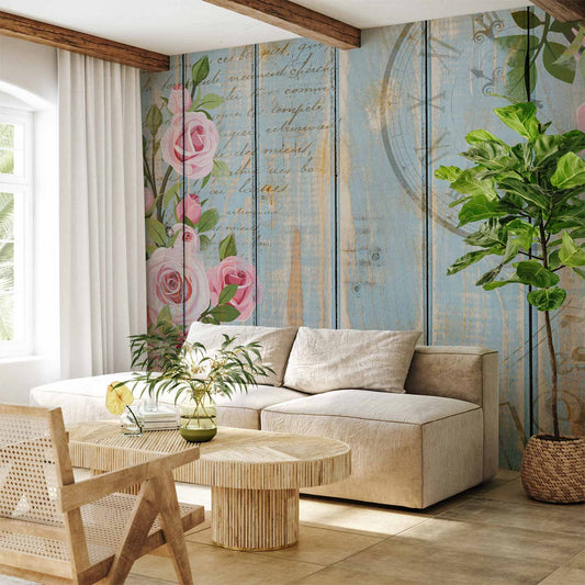 Fotobehang Vintage garden