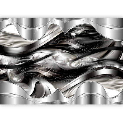 Fotobehang Platinum fog
