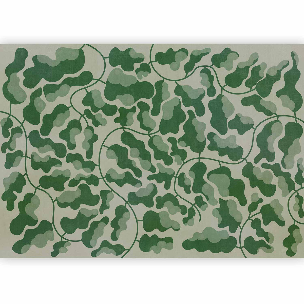 Fotobehang Green Labyrinth