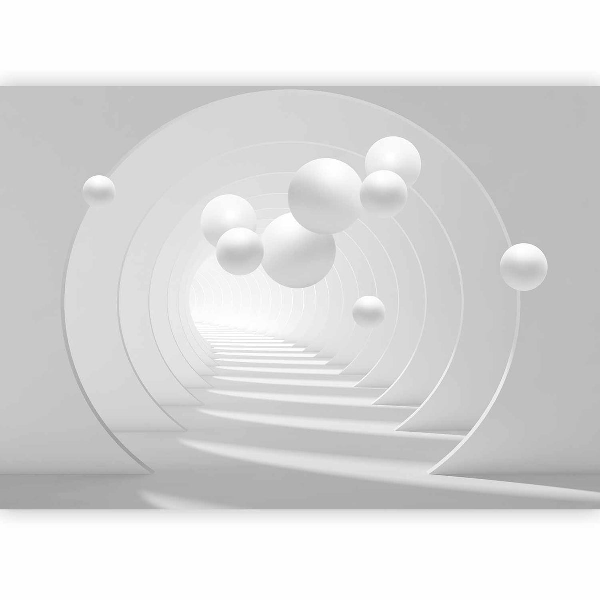 Fotobehang 3D Tunnel