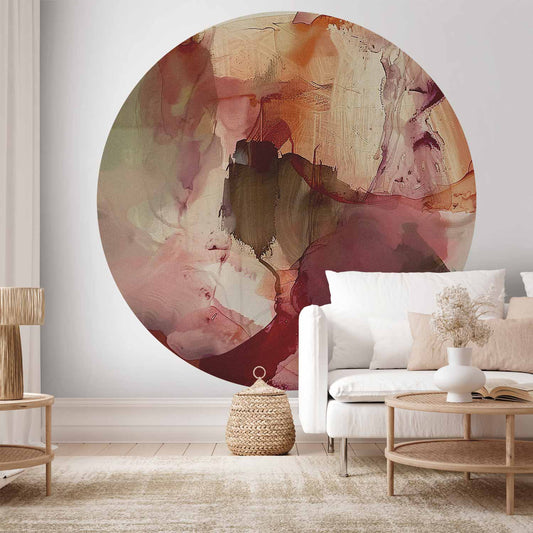 Rond fotobehang Lentecompositie — sfeerfoto 1