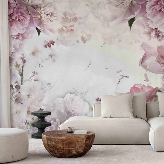Fotobehang Dancing peonies