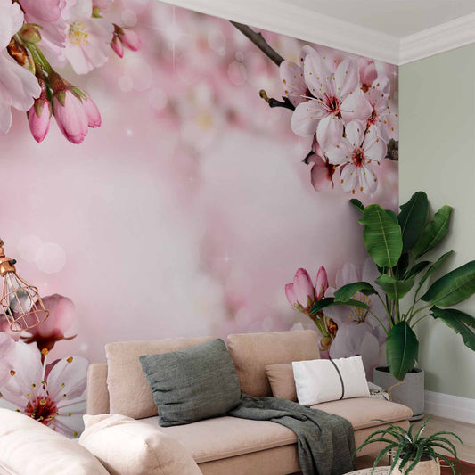 Fotobehang Spring Cherry Blossom