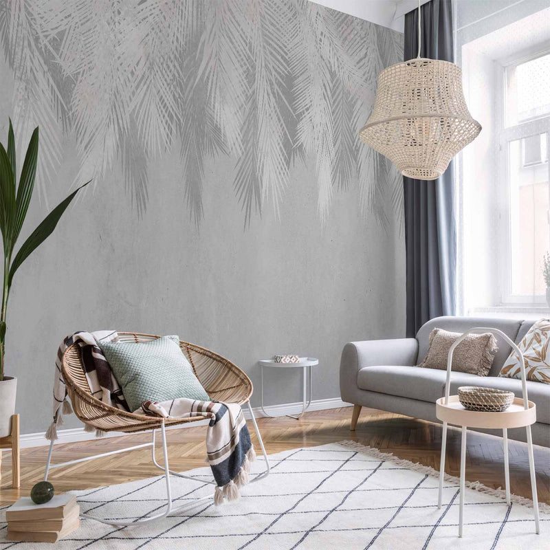 Fotobehang Pale Palms