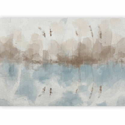Fotobehang Winter Pond