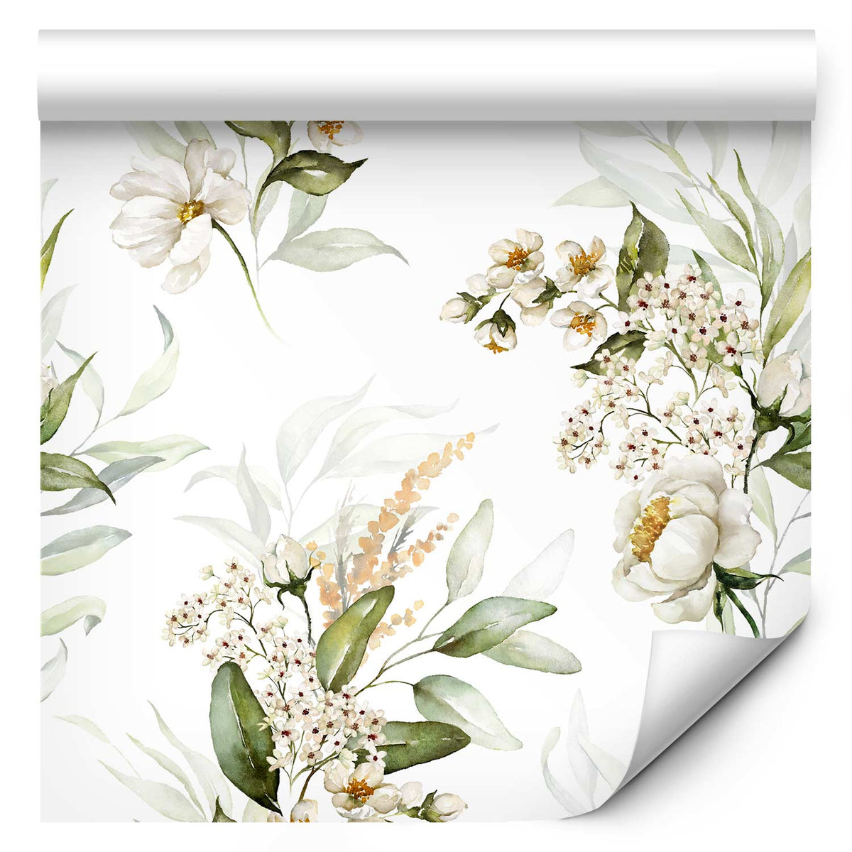 Behang Bloemenweelde — ontwerp