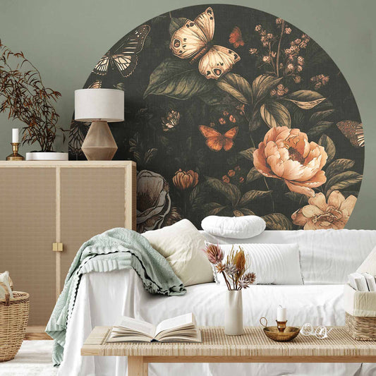 Rond fotobehang Landelijke Tuin — sfeerfoto 1