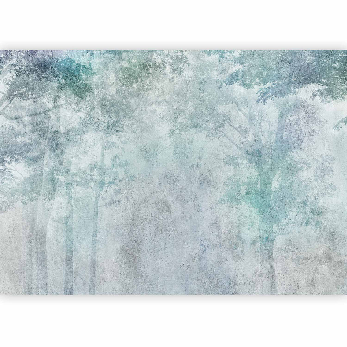 Fotobehang Forest Relief - Third Variant