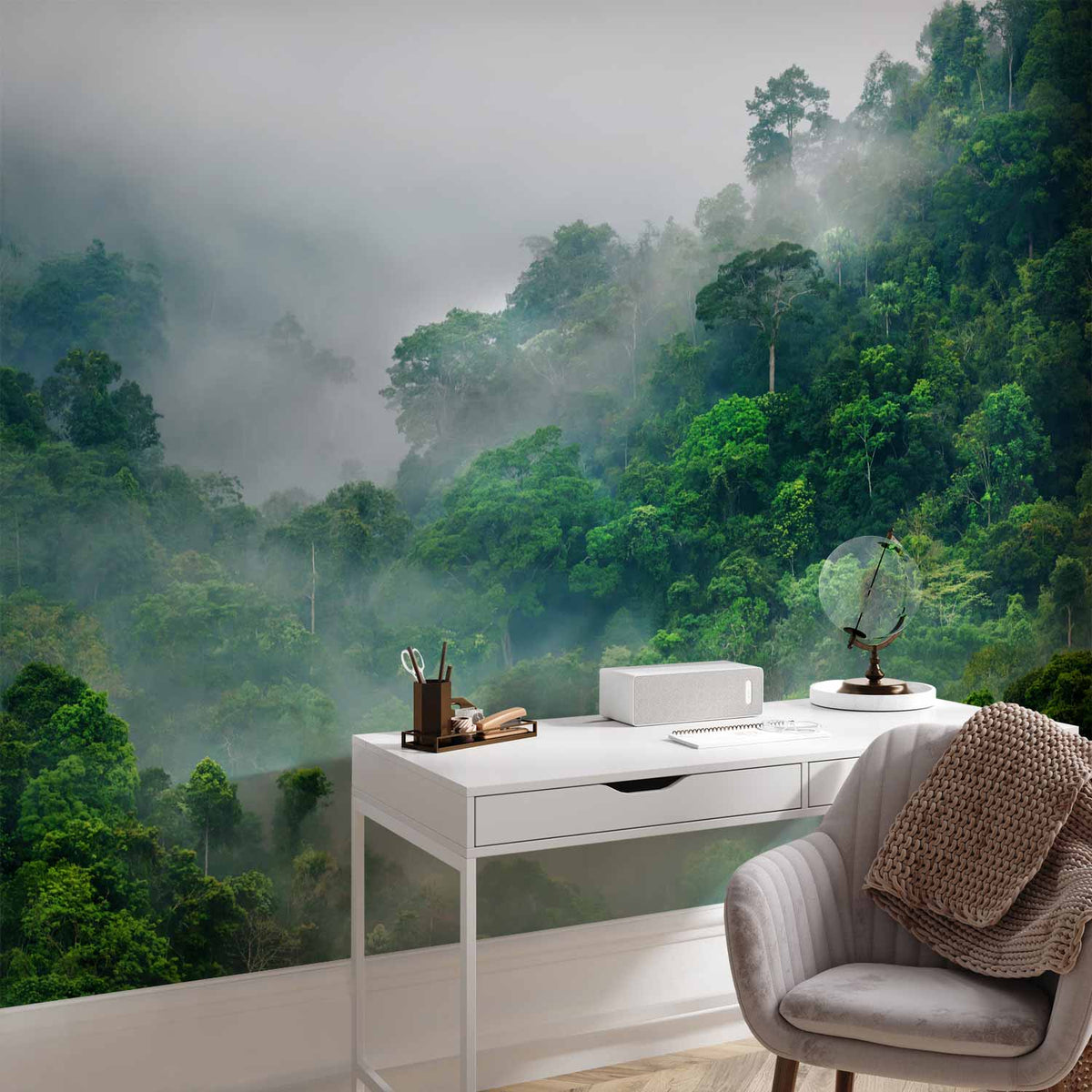 Fotobehang Morning Fog