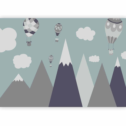 Fotobehang Balloon Land