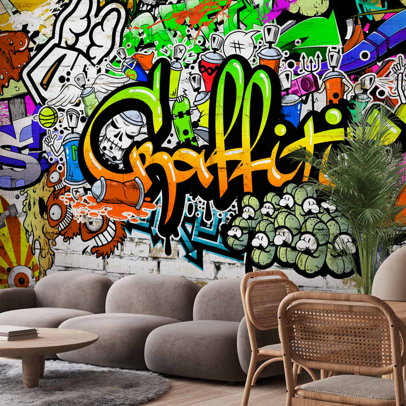 Fotobehang Graffiti on the Wall