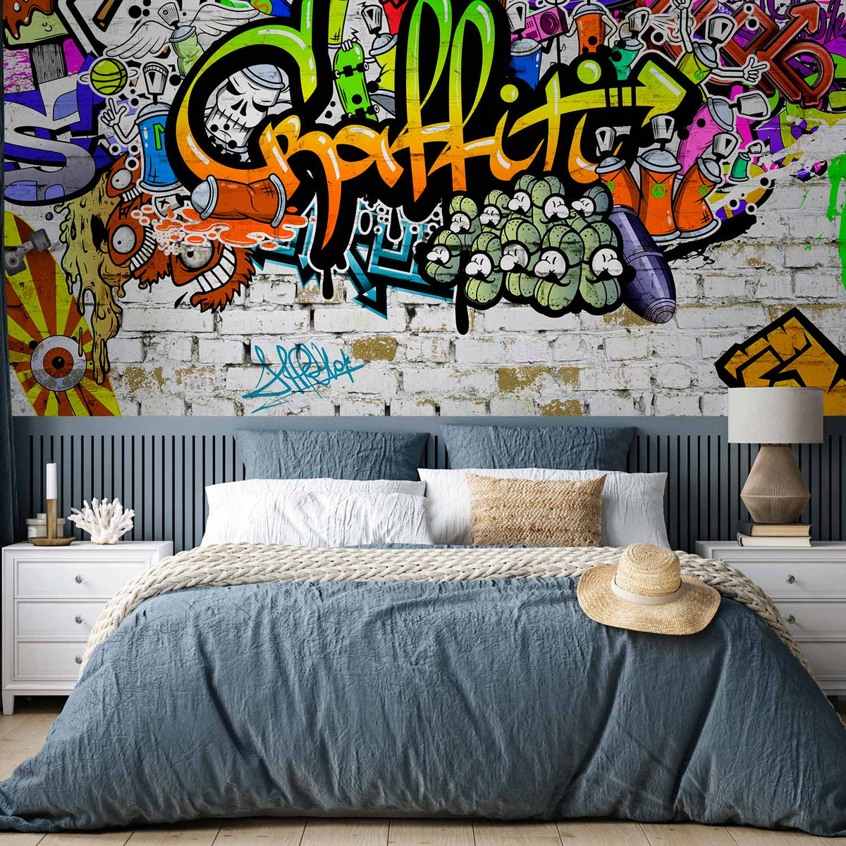 Fotobehang Graffiti on the Wall