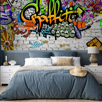 Fotobehang Graffiti on the Wall