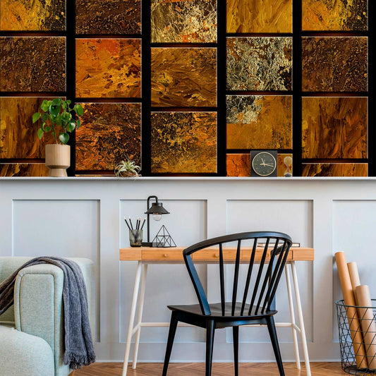 Behang Gouden Majesteit — sfeerfoto 1