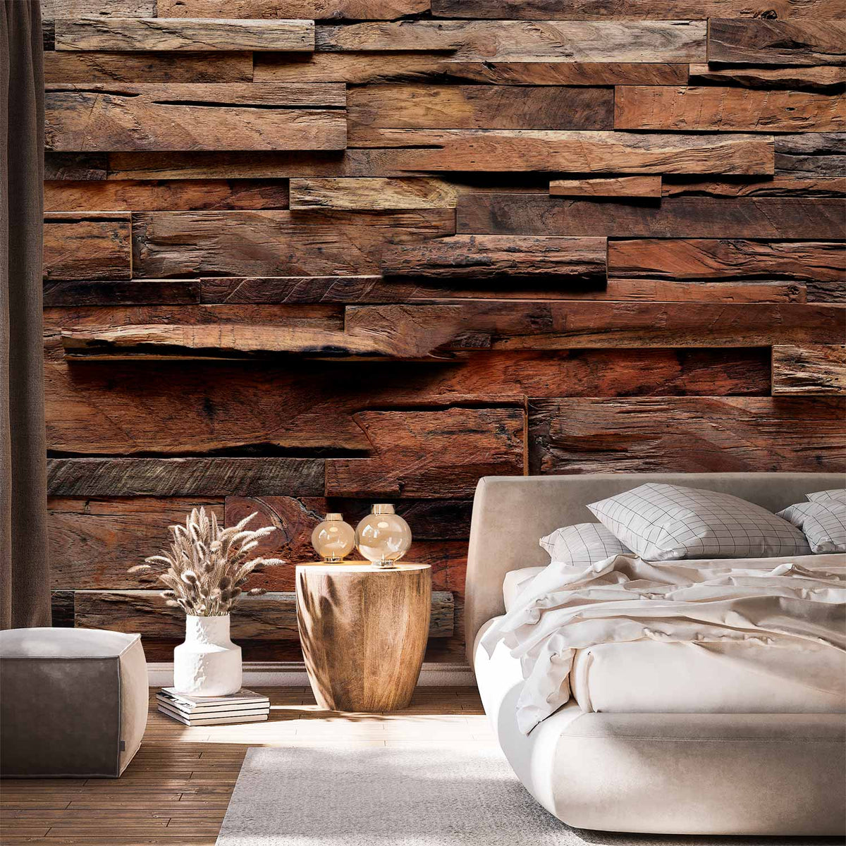 Fotobehang Rustic Style: Forest Cottage