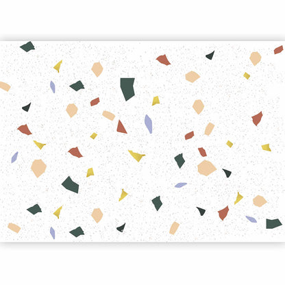 Fotobehang Subtle Terrazzo Pattern