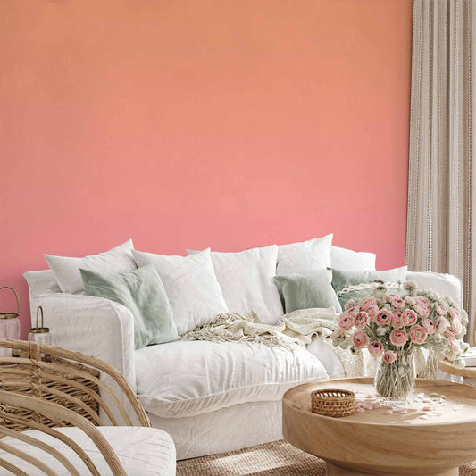 Fotobehang Warm Sunset - Gradient Background from Orange to Pink