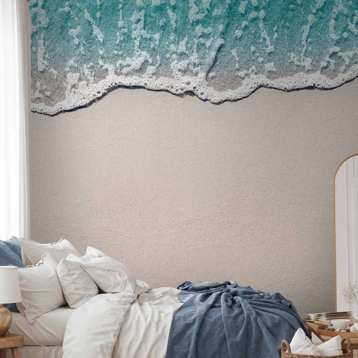 Fotobehang Sapphire Wave