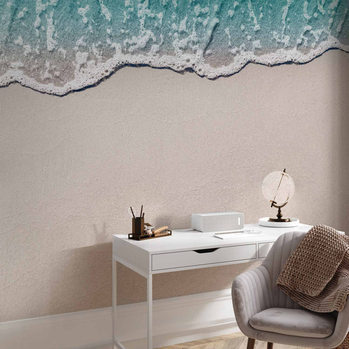 Fotobehang Sapphire Wave