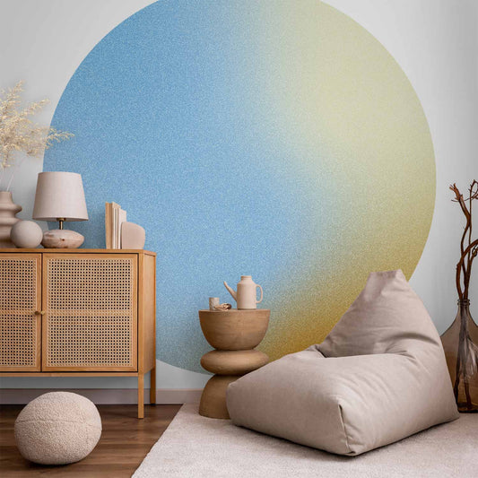 Rond fotobehang Kleurengloed — sfeerfoto 1