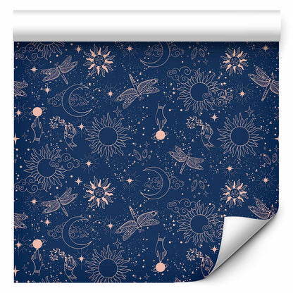 Behang Kosmische Fantasie — ontwerp