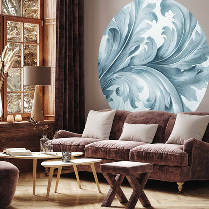 Rond fotobehang Baroksteen — sfeerfoto 1