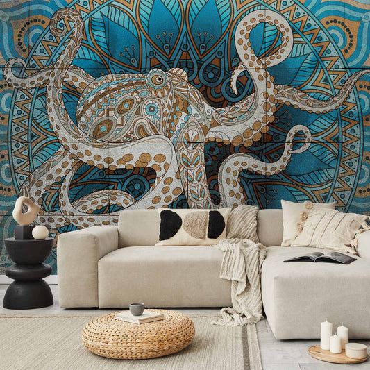 Fotobehang Zen Octopus