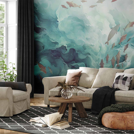 Fotobehang Fish in the ocean
