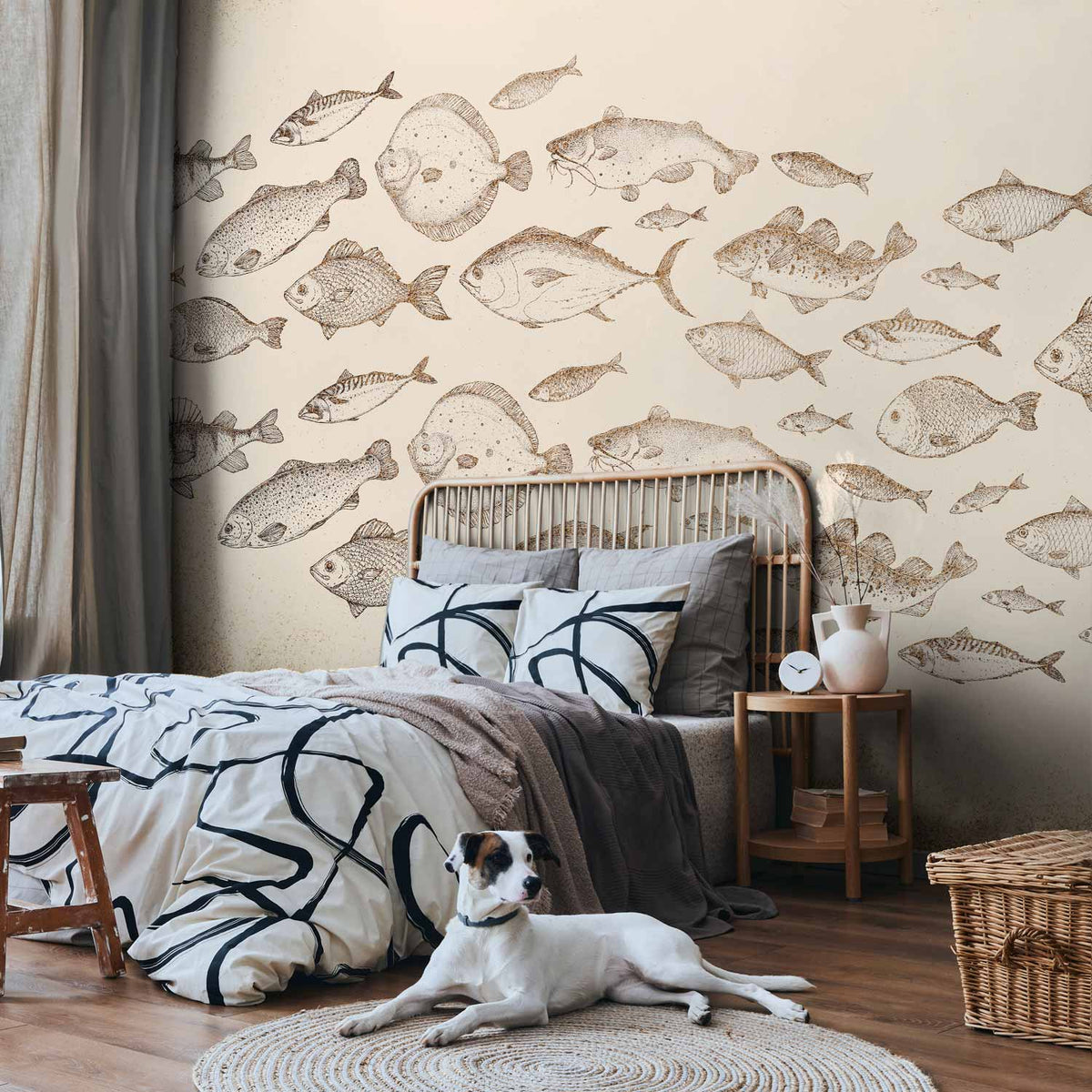 Fotobehang Subtle fish