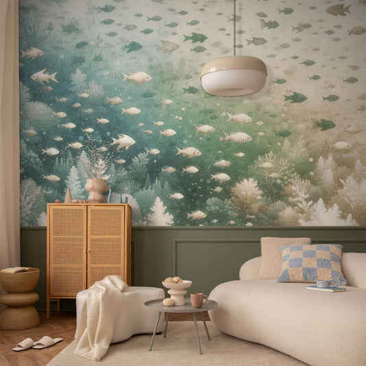 Fotobehang The marine world