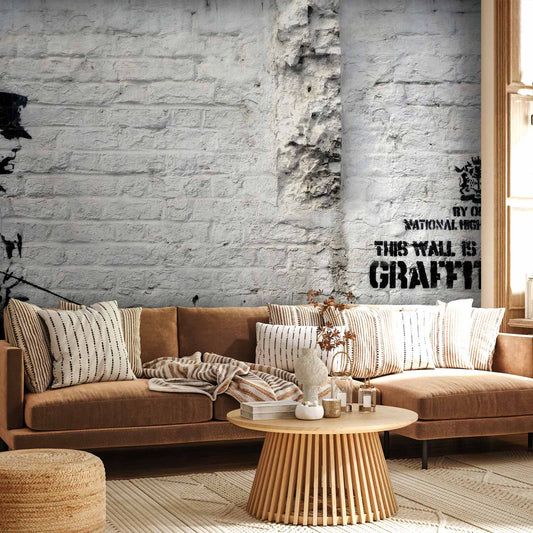 Fotobehang Banksy - Graffiti Area