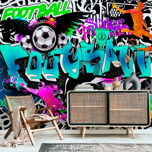 Fotobehang Sports Graffiti