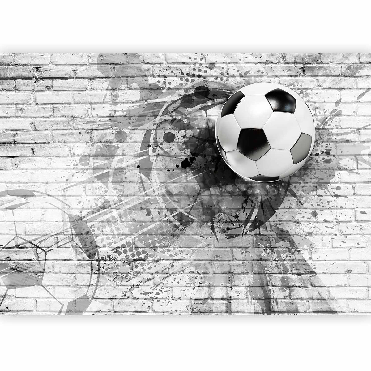 Fotobehang Dynamic Football