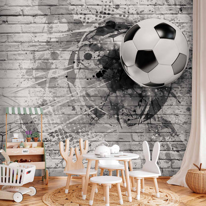 Fotobehang Dynamic Football