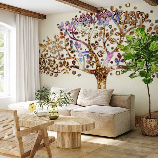 Fotobehang Golden Tree