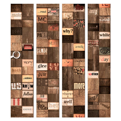 Behang Oude Inscriptie — ontwerp