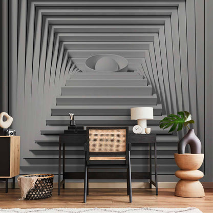 Fotobehang Quadrangle Depth