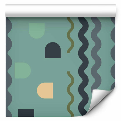 Behang Mintgolf — ontwerp