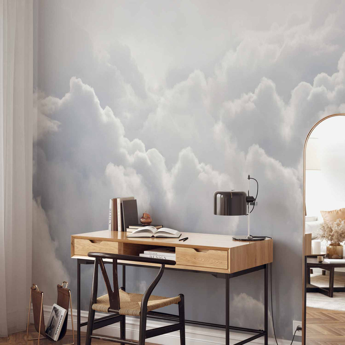 Fotobehang Clouds Lightness