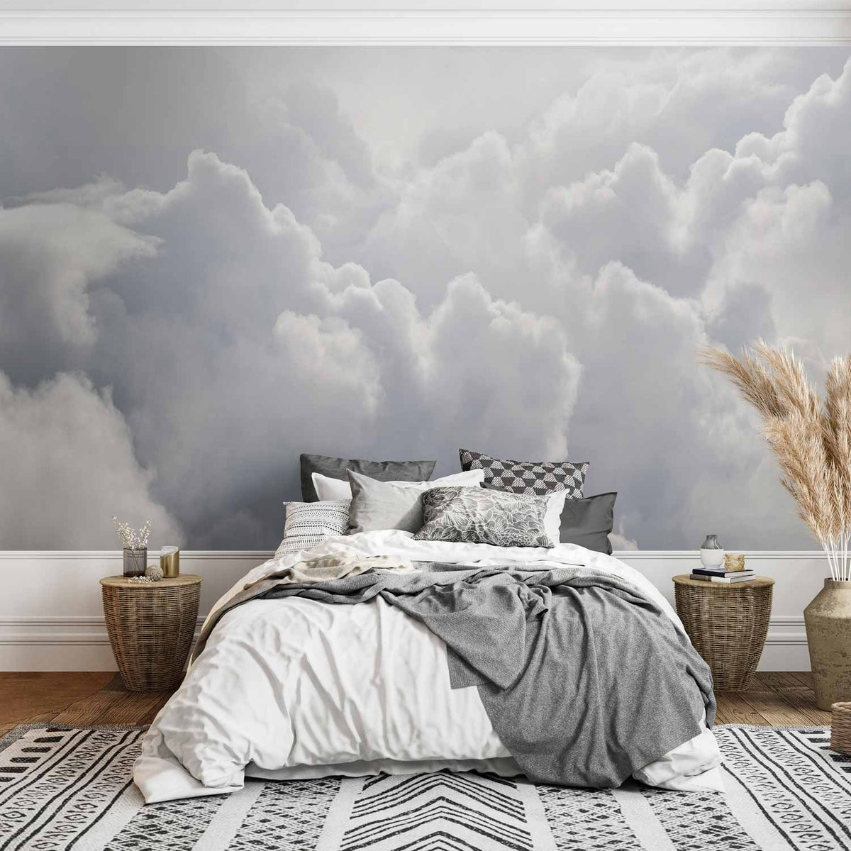 Fotobehang Clouds Lightness